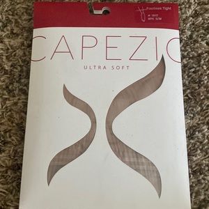 Capezio Footless Tights S/M (Nude/Tan)